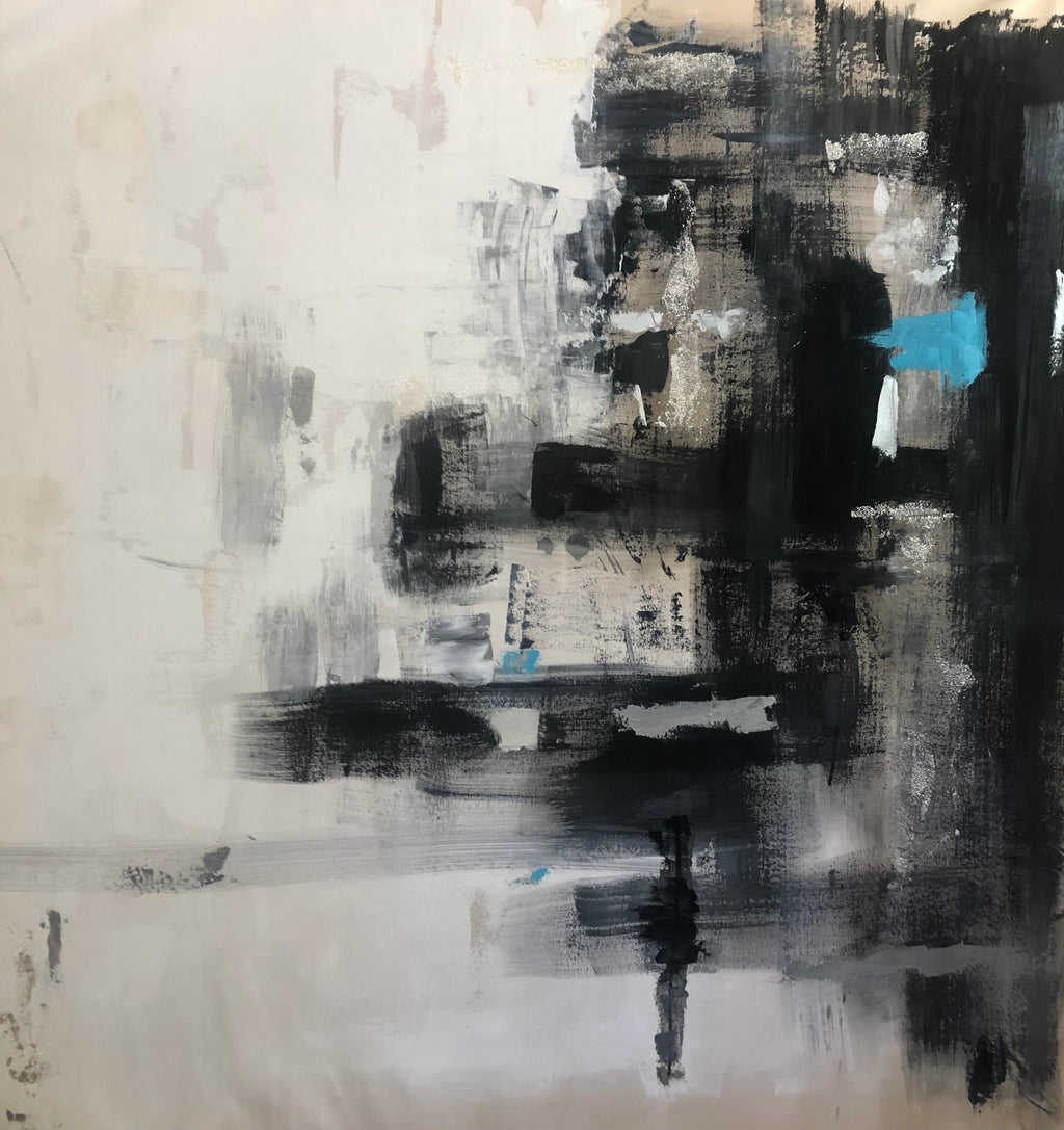 Concrete and Sky-Contemporary Abstract Art Print
