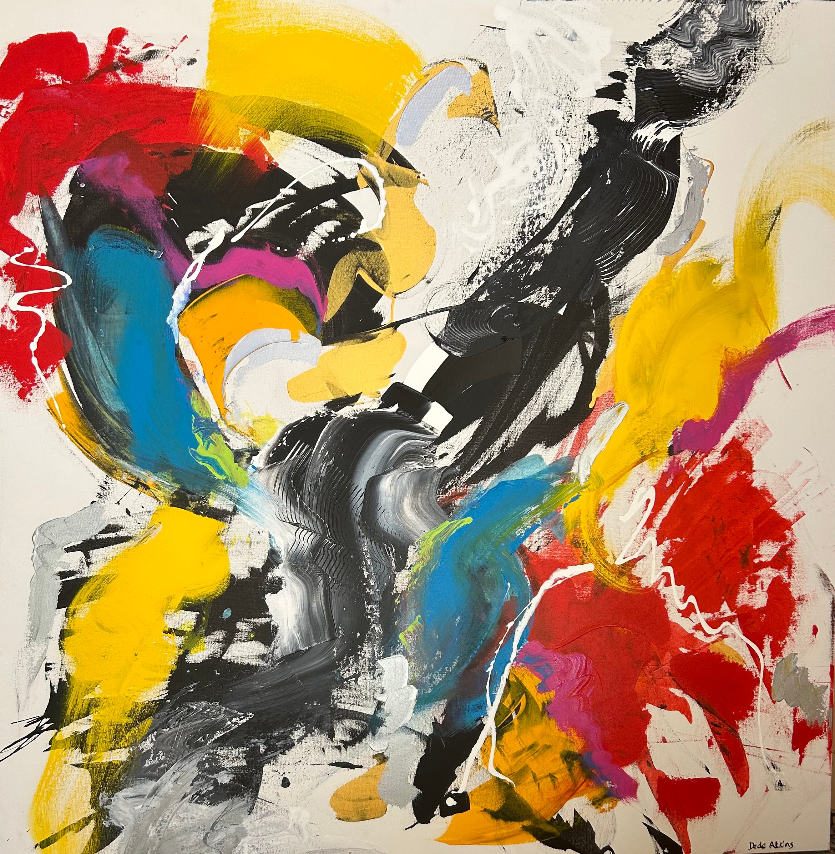Unbound Color-Contemporary Abstract Art Print